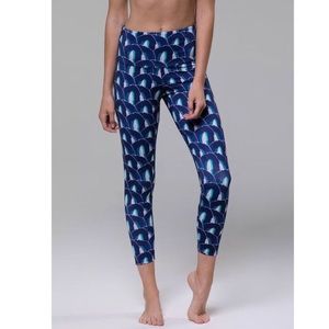 Onzie Pants & Jumpsuits | High Rise Midi Legging Blue Geode | Poshmark